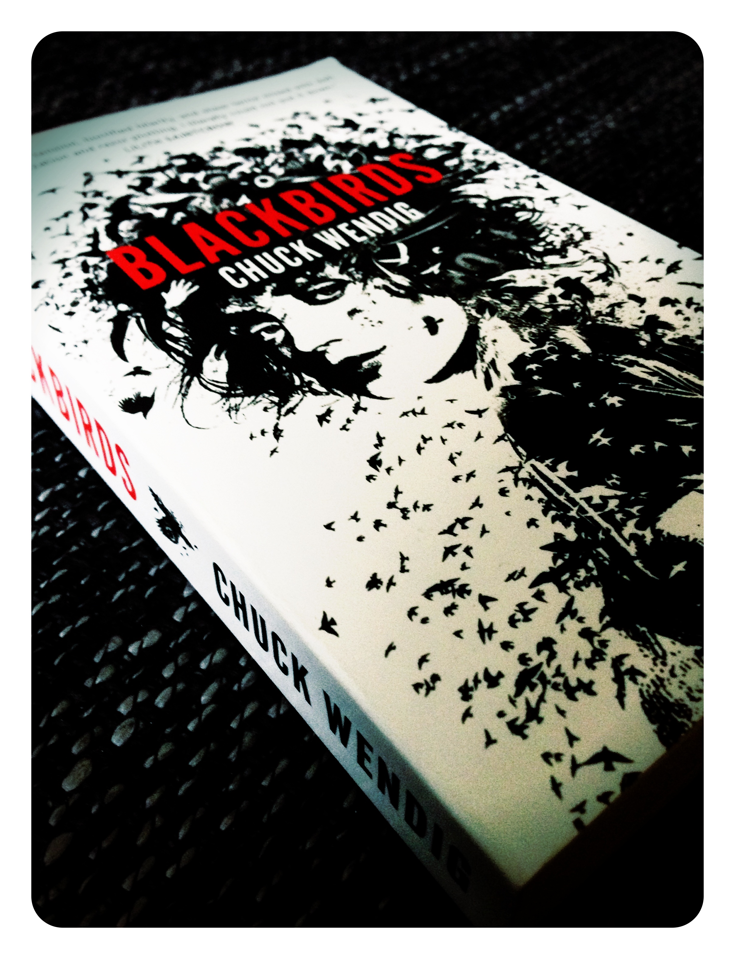 Foto des Buches "Blackbirds" von Chuck Wendig